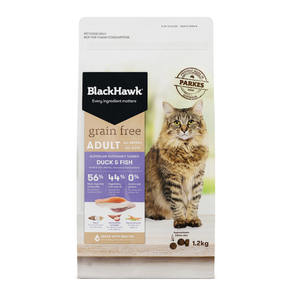 Black Hawk Grain Free Cat Duck