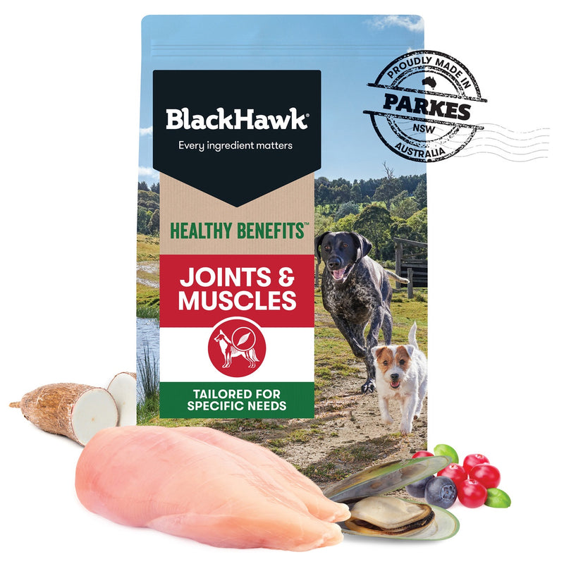 BLACK HAWK HEALTHY BENEFITS JOINTS & MUSCLES DOG FOOD