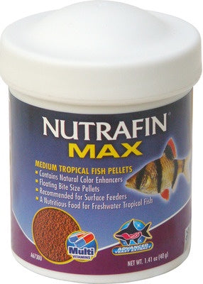NUTRAFIN MAX MED TROPICAL FISH PELLET