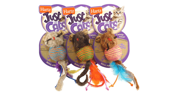 Hartz Roll About Mouse Catnip Toy