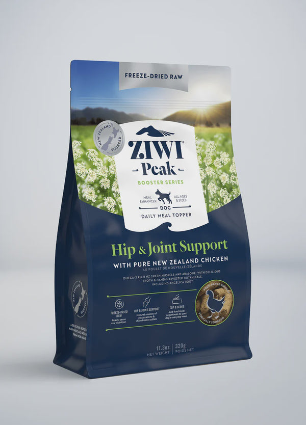 ZIWI PEAK FREEZE-DRIED CHICKEN BOOSTER HIP & JOINT DOG FOOD