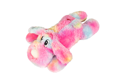 YOURS DROOLLY DOG TOY - RAINBOW