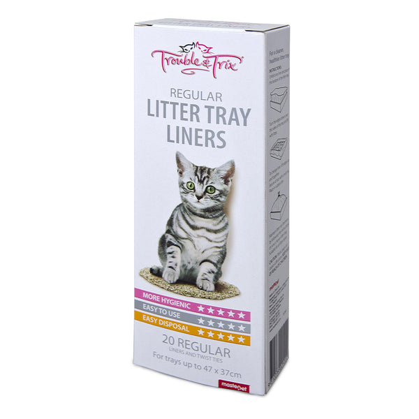 TROUBLE AND TRIX LITTER LINERS