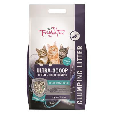 TROUBLE & TRIX ULTRA-SCOOP CLUMPING